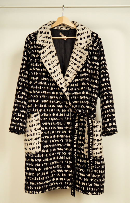 De treasures van Vera wollen jas