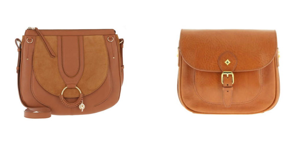 Einde detox - uitzondering cognac schoudertas